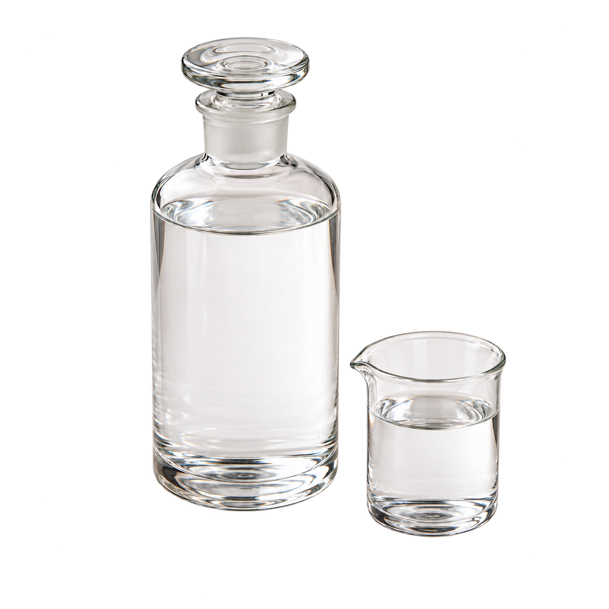 Illustrative view of rose hydrosol / floral water
