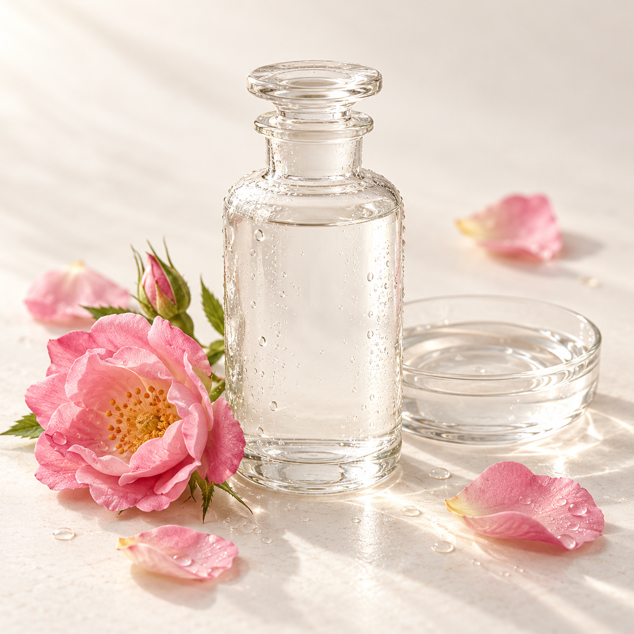 Rose Hydrosol / Floral Water — ingredient illustration