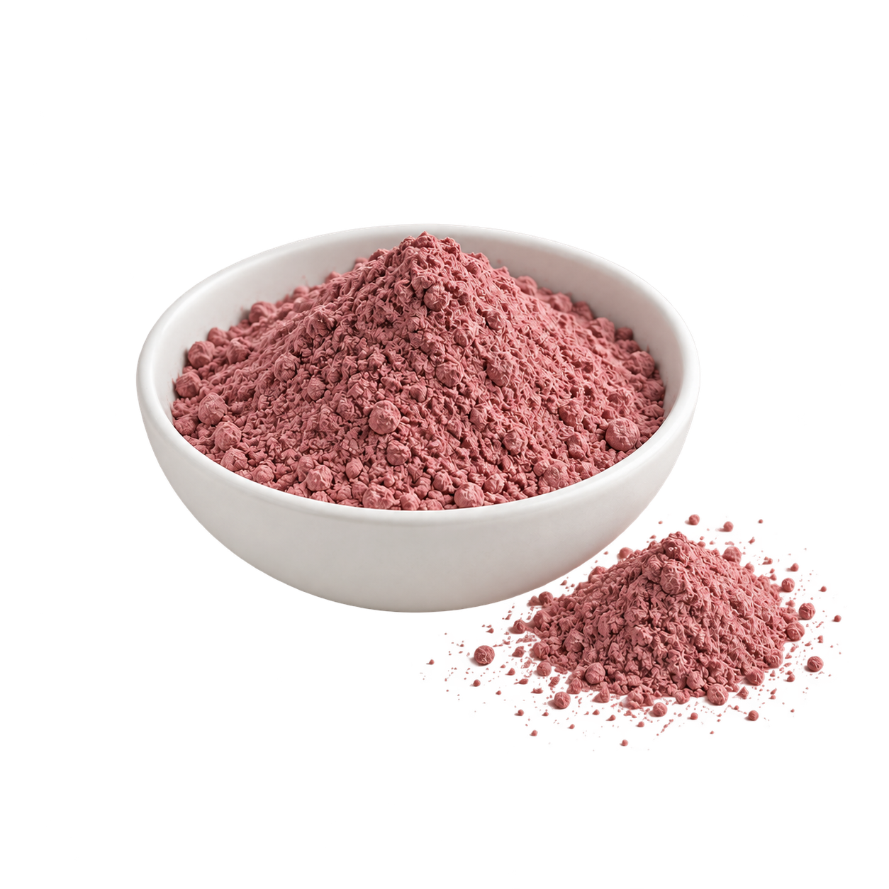 Illustrative view of rose petal powder